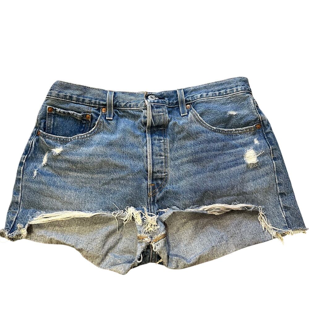 LEVI'S Women's 501 Original Short Size 33 In Oxnard Audio